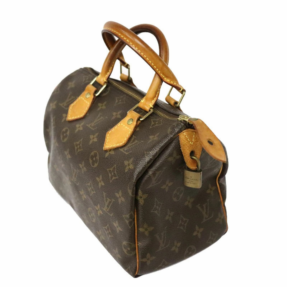 LOUIS VUITTON Speedy Monogram Canvas Brown Handbag - Picture 4 of 10